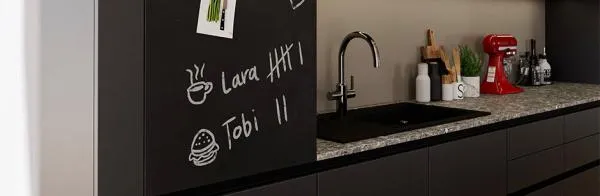 Magnetische Platte Black TopMatt Antifingerprint 18,4 mm Magnetische Platte Black TopMatt Antifingerprint 18,4 mm